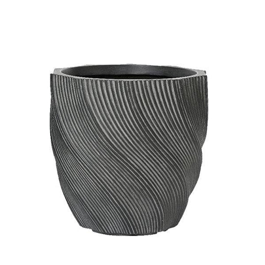 Jade Planter - Black – 12.6-inches