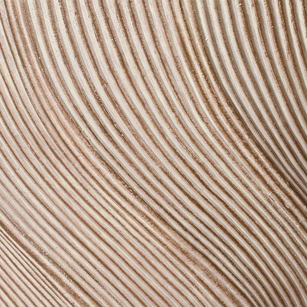 Jade Planter Brown Frosted Close Up