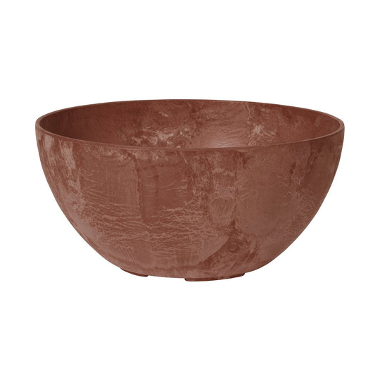 Bowl Planter - Rust - 12-inch