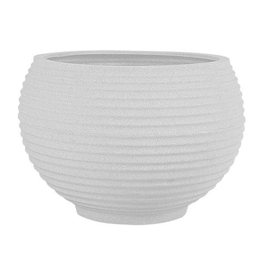 Planter - Lattice - Bowl - Off-White - 29-inch