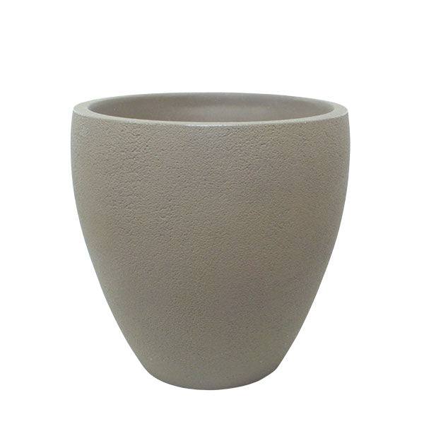 22 inch plant pot Planter - Rustic Ellipse - Stone Color