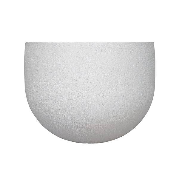 Planter - Rustic - Round - Off White ...