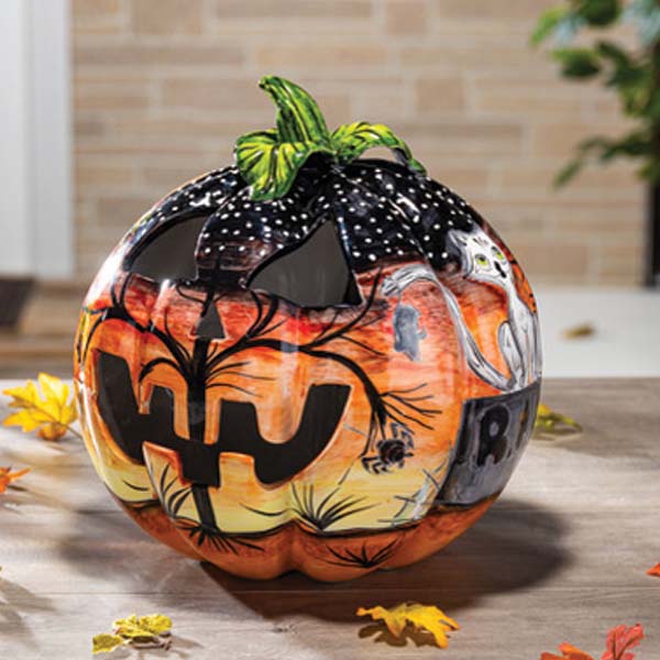 Pumpkin - Talavera Desert - 17"