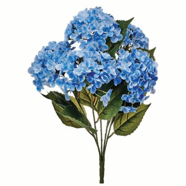 Bush – Artificial Hydrangea Stem - Blue