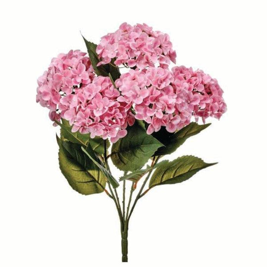 Bush – Artificial Hydrangea Stem - Pink