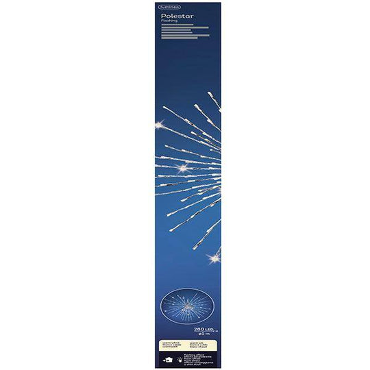 Polestar Flashing LED 280 ct. Decoration Warm White