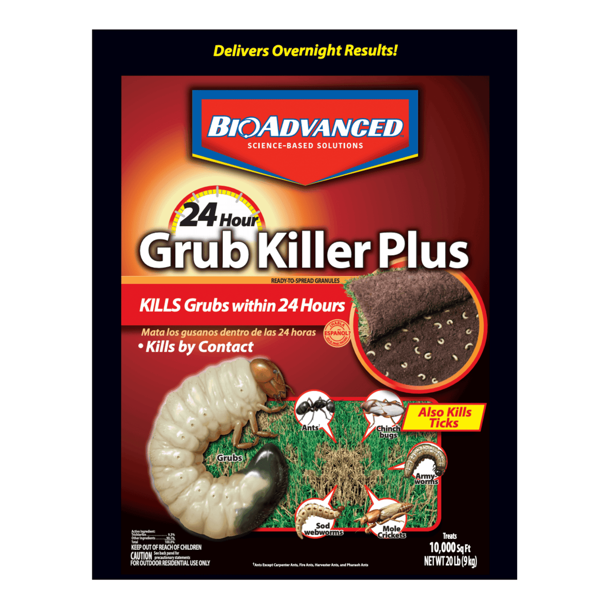 Bio Advanced - Grub Killer 24hr - 20lb