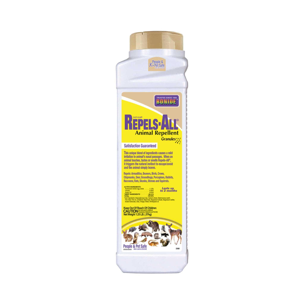 Bonide - Repels-All Animal Repellent Granules - 1.25lbs - Hicks Nurseries