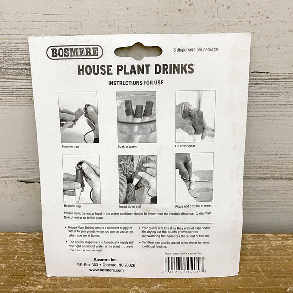 Bosmere - Houseplant Water Spikes - 3pk. - Hicks Nurseries