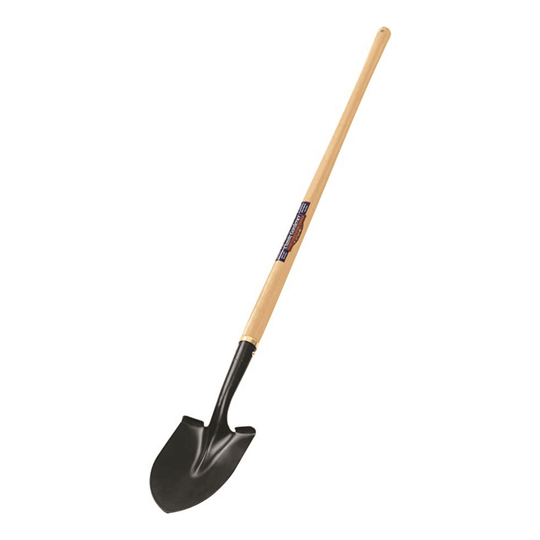 Classic Gardener Round Point Shovel With Wood Handle