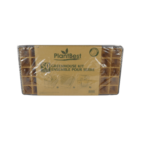 Coconut Coir Pot Greenhouse Starter Kit