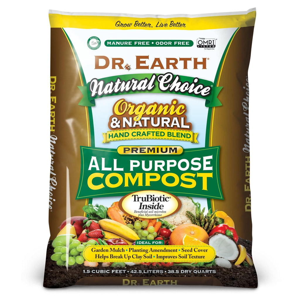 Dr. Earth - Organic All Purpose Compost -1.5cu.ft - Hicks Nurseries