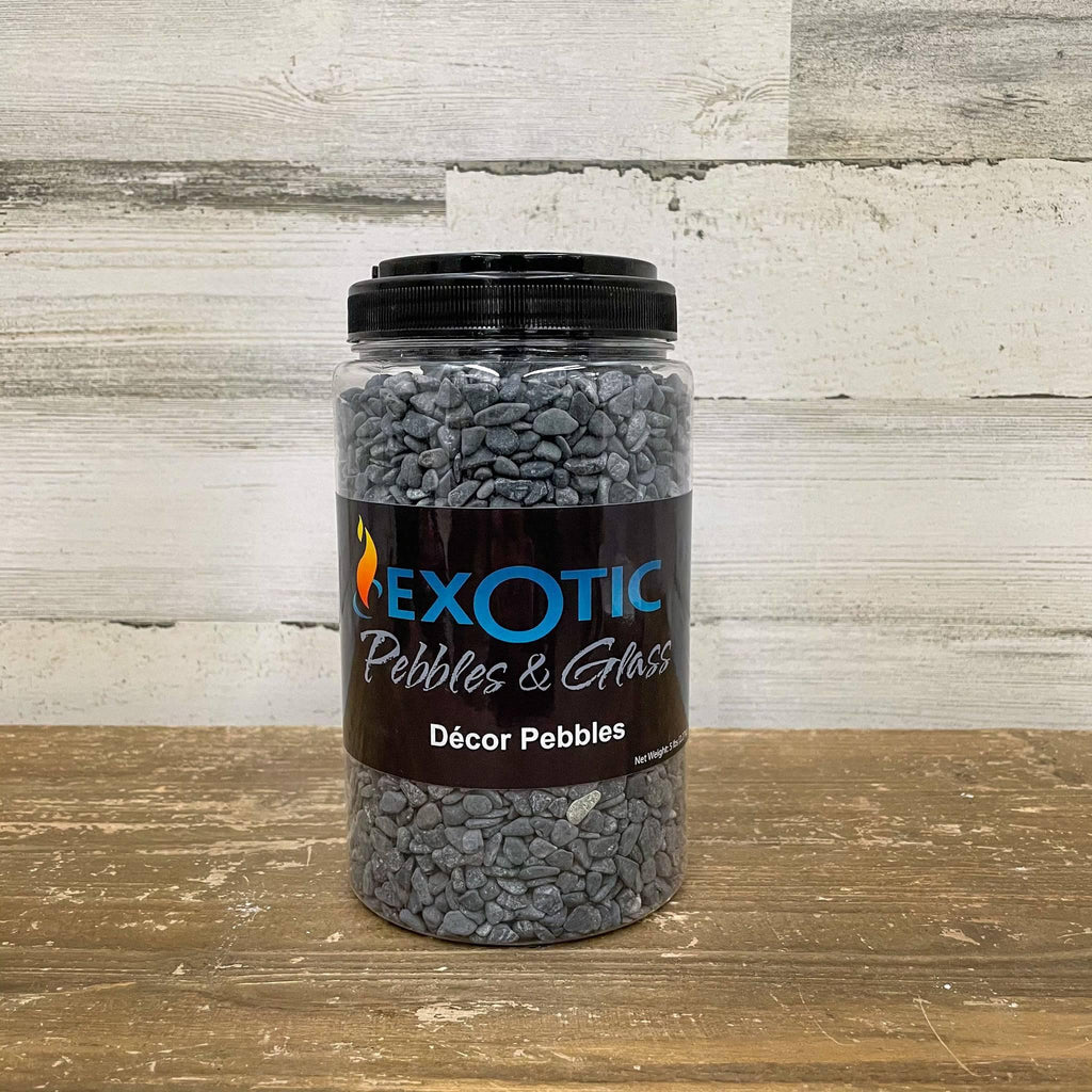 Exotic Pebbles - Black Bean Pebble - 5 lb. - Hicks Nurseries