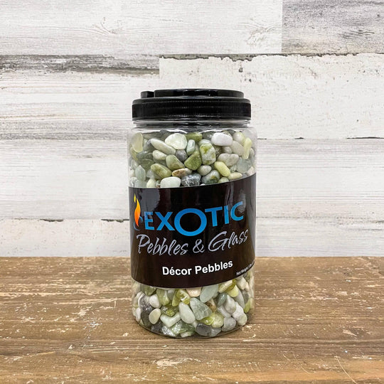 Exotic Pebbles - Polished Jade Gravel - 5 lb.