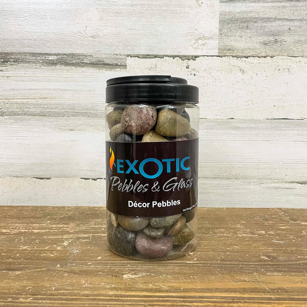 Exotic Pebbles - Polished Mixed Pebbles - 5 lb. - Hicks Nurseries