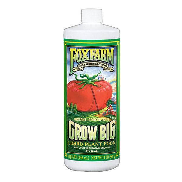 FoxFarm - Grow Big Liquid Plant Food - 1 qt. - Hicks Nurseries