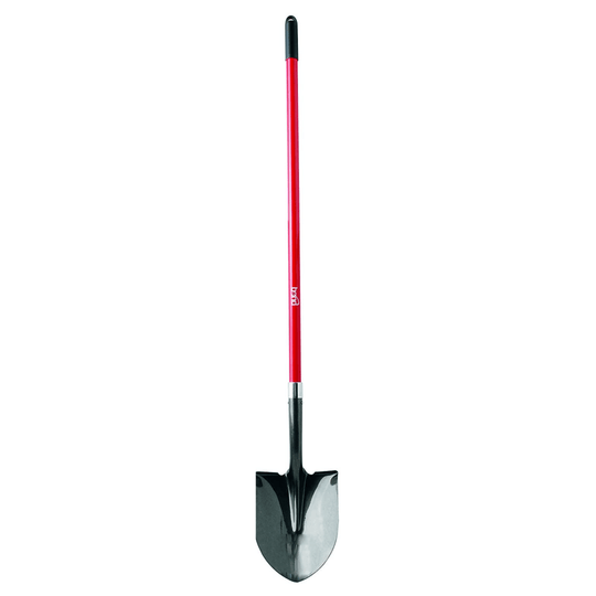 Long Handle Fiberglass Round Point Shovel
