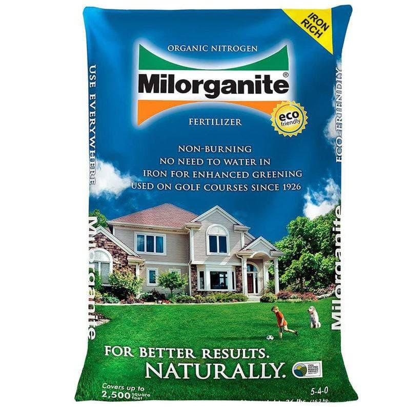 Milorganite - Slow Release Nitrogen Fertilizer - 32 lb. bag - Hicks Nurseries