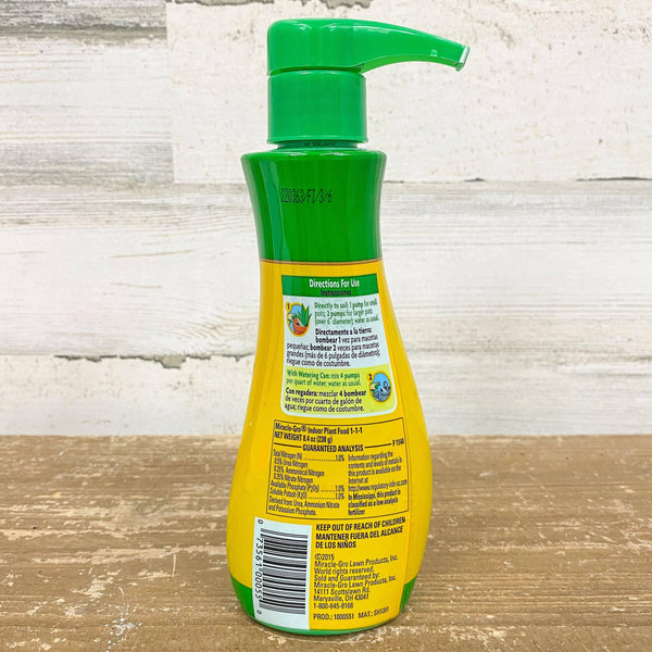 Miracle-Gro® - Liquid Indoor Plant Food - 8oz. - Hicks Nurseries