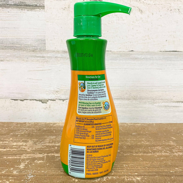 Miracle-Gro® - Succulent Plant Food - 8oz. - Hicks Nurseries