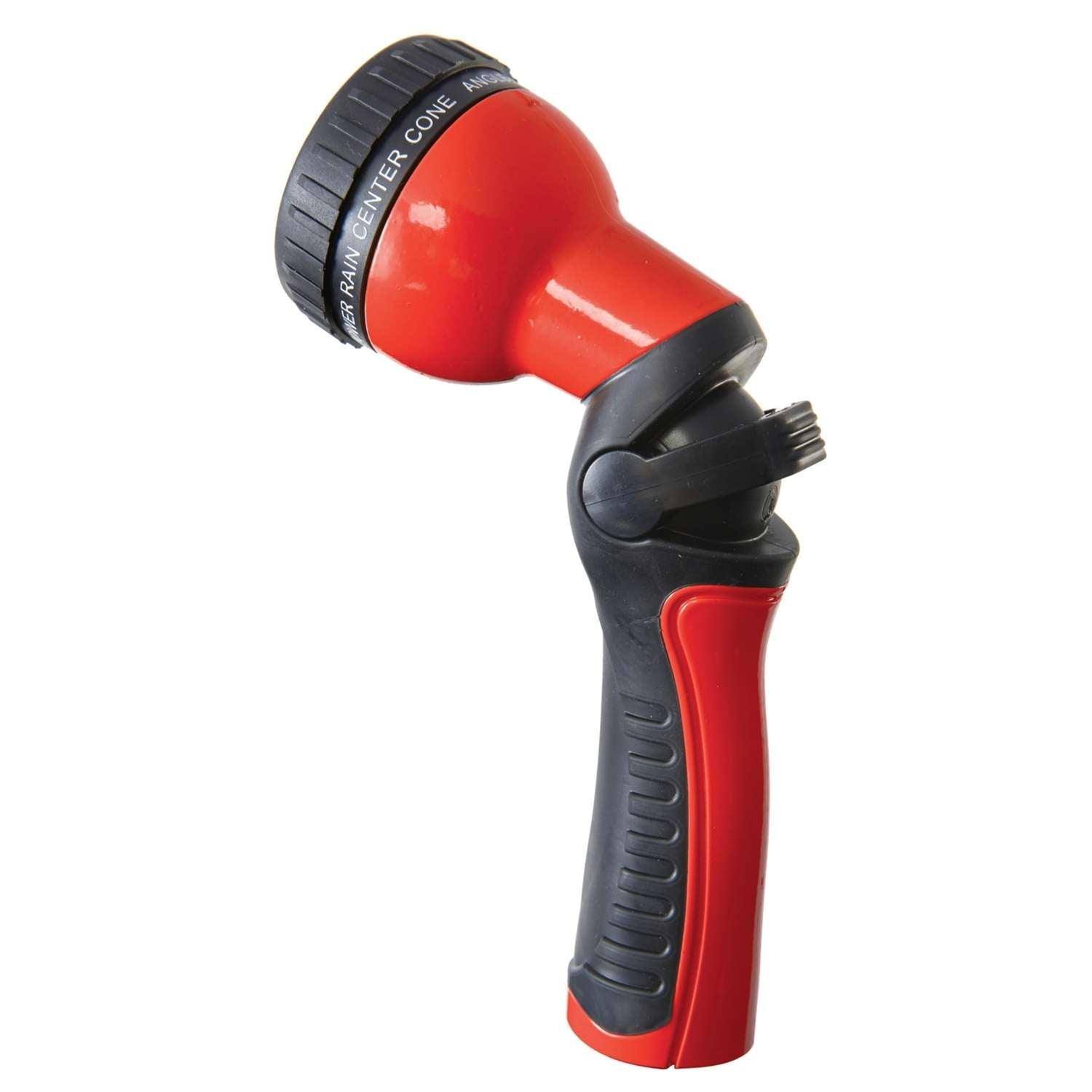garden spray gun nozzles Dramm Revolution 9 Pattern Spray Gun Red
