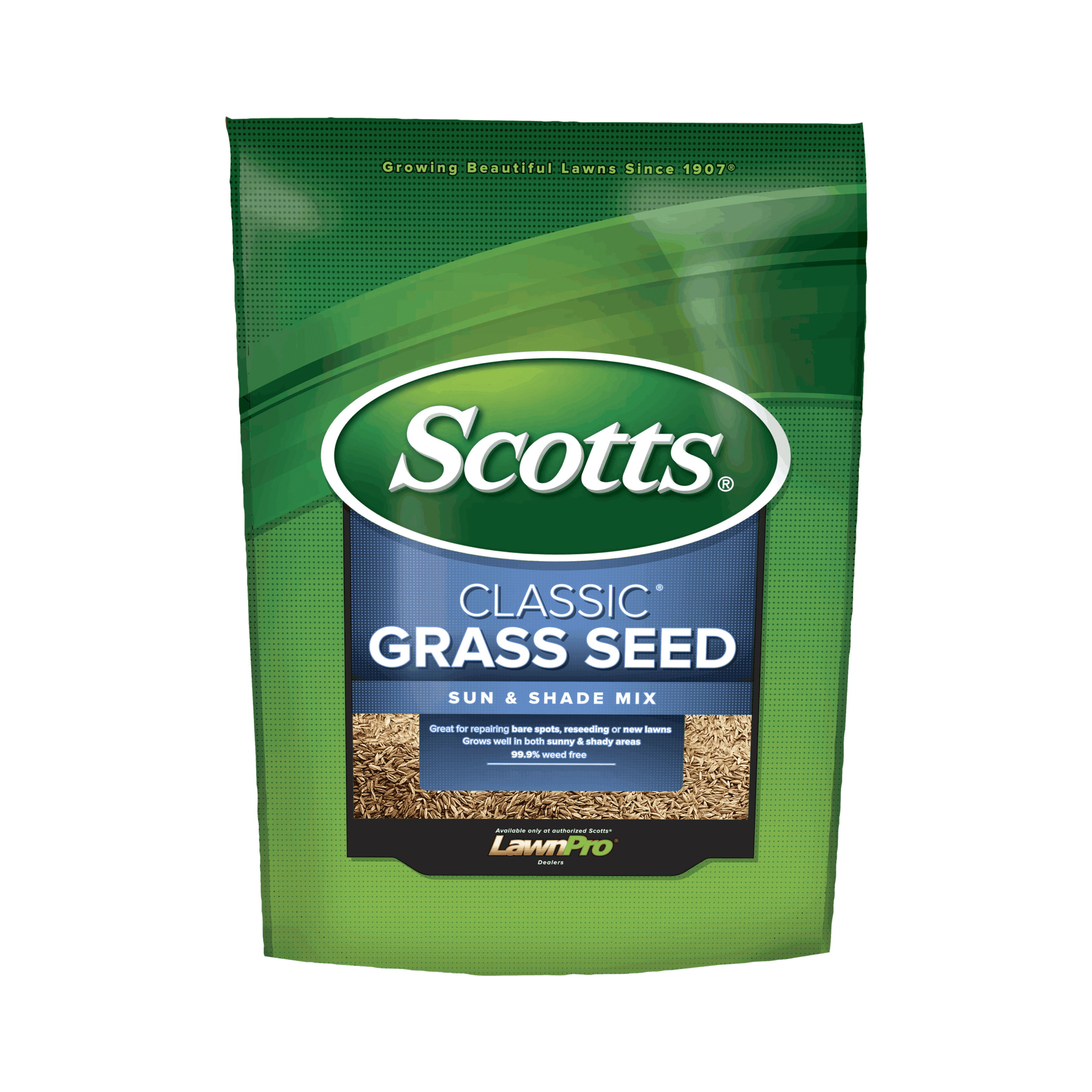 grass seed low sunlight Scotts® - Classic® Grass Seed Sun & Shade Mix®