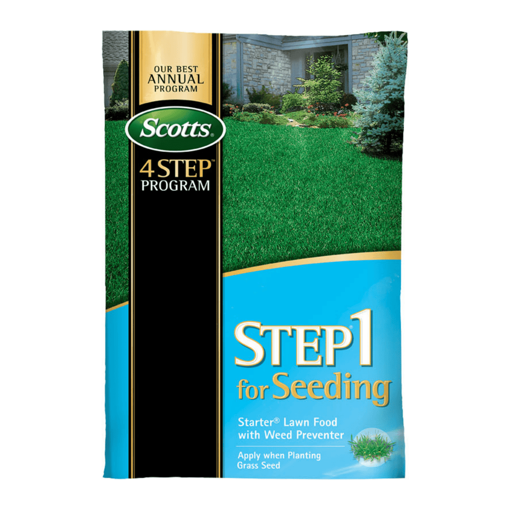 Scotts® STEP® 1 For Seeding - Starter® Lawn Food with Weed Preventer - Hicks Nurseries