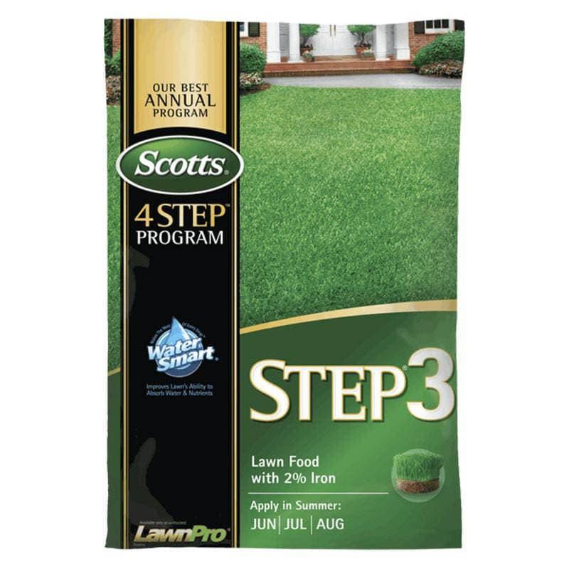 Scotts® STEP® 3 Lawn Food With 2% Iron - Hicks Nurseries