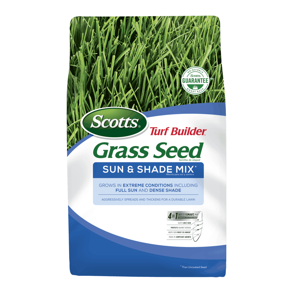 Scotts® - Turf Builder Sun & Shade Mix Grass Seed - 20lb - Hicks Nurseries