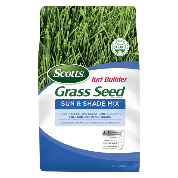 Scotts® - Turf Builder Sun & Shade Mix Grass Seed - 20lb - Hicks Nurseries