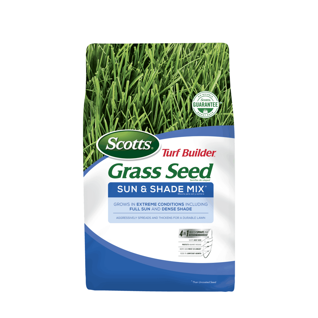 Scotts® - Turf Builder Sun & Shade Mix Grass Seed - 3lb - Hicks Nurseries