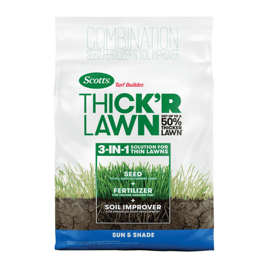 Scotts® - Turf Builder® Thick'R LawnTM Sun & Shade - 12lb