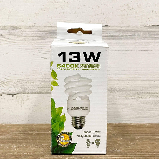 SunBlaster - Grow Light Bulb - 13W 6400K