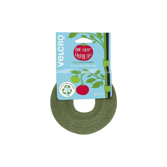 Velcro® One-Wrap® Plant Ties - Green - 50ft x .5in