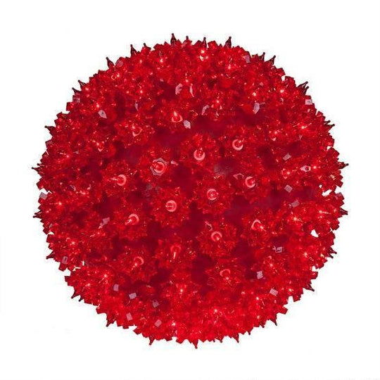 Bright Light Sphere 6" Red