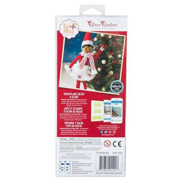 Elf on the Shelf® Snowflake Skirt & Scarf