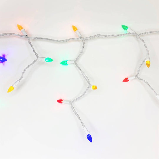 Icicle-Style LED 105 ct. C3 Light String Multi-Colored