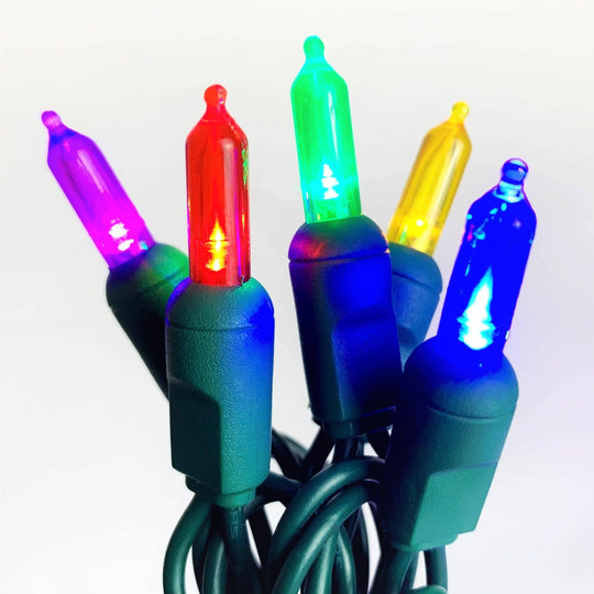 Incandescent Style LED 200 ct. String Lights Multi-Colored