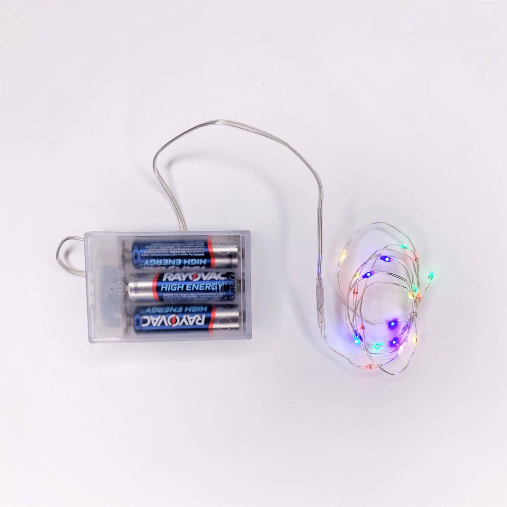 Micro Battery Operated LED String Lights Multi-Colored - Hicks Nurseries