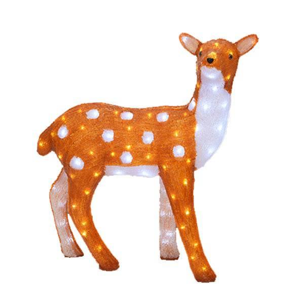 Standing Deer - LED Outdoor Decor - 29" - Hicks Nurseries