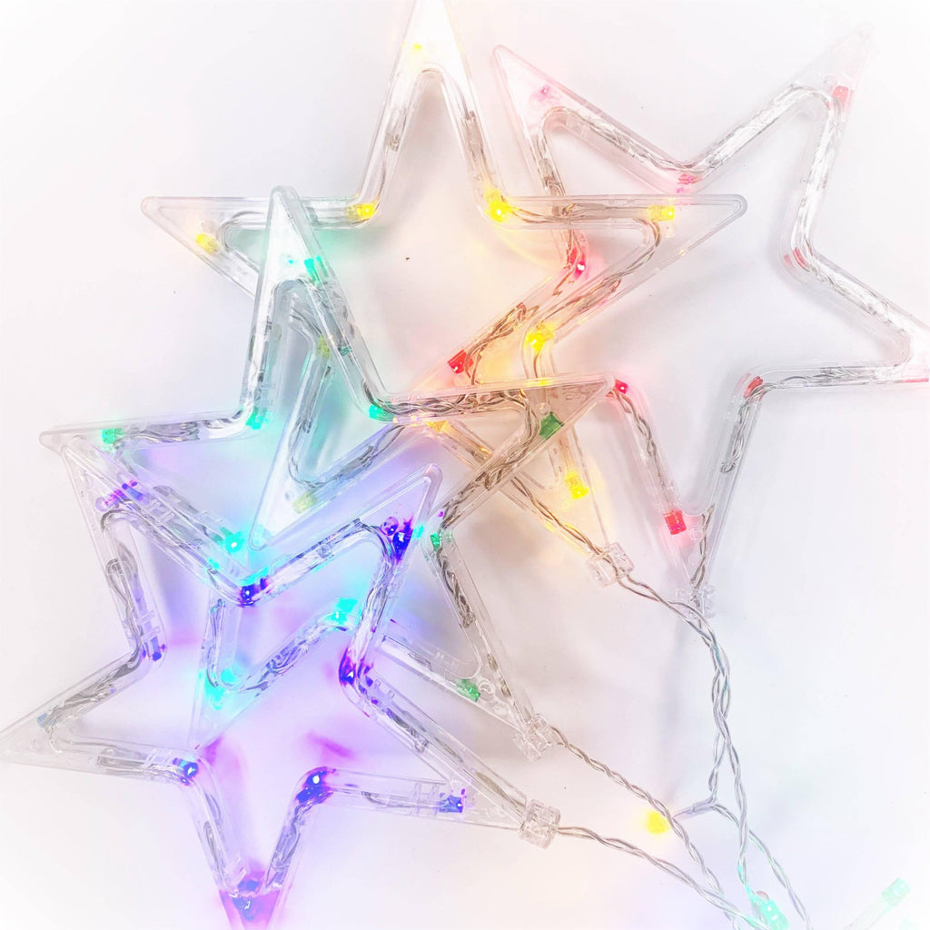 Star Icicle LED 10 ct. Light Set Multi-Colored - Hicks Nurseries
