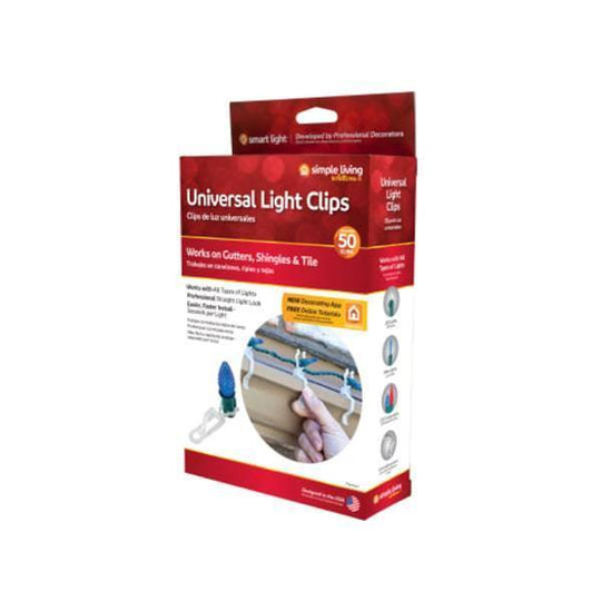 Universal Light Clips - 50 pack