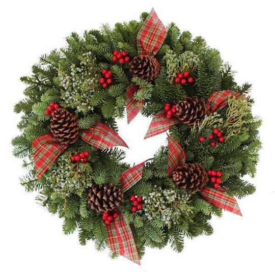Wreath - Berries and Bows
