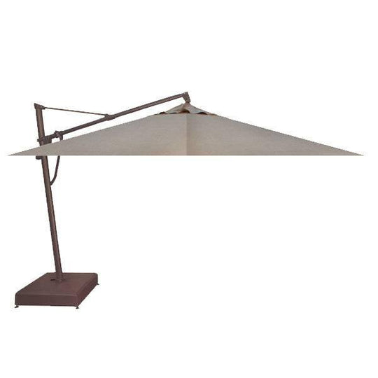 Cast Ash Sunbrella® - Cantilever Umbrella - Bronze Frame - 10 ft. x 13 ft.