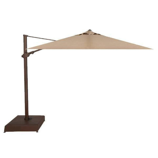 Heather Beige Sunbrella® - Cantilever Umbrella - Bronze Frame - 10 ft.