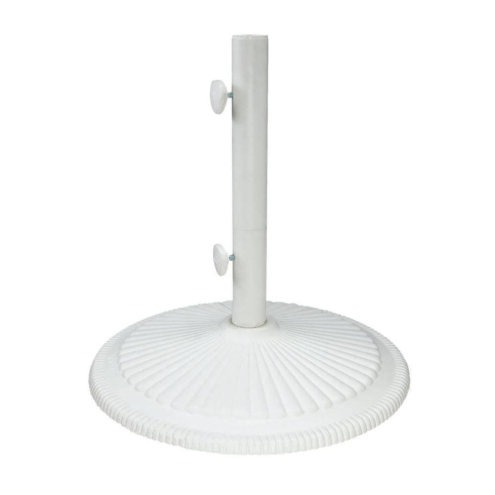 Umbrella Base Classic White 50lbs