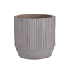 Fiberclay Taper Cylinder - Taupe - 12-inch - Hicks Nurseries