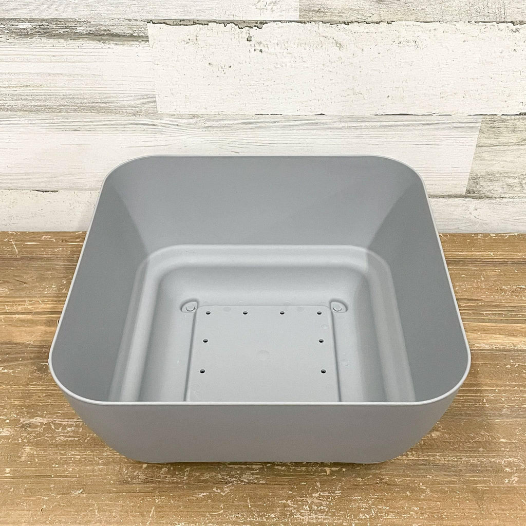 12 in plastic planter Garden Planter - Grey