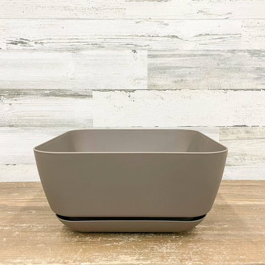 Garden Planter Taupe - 12-inches