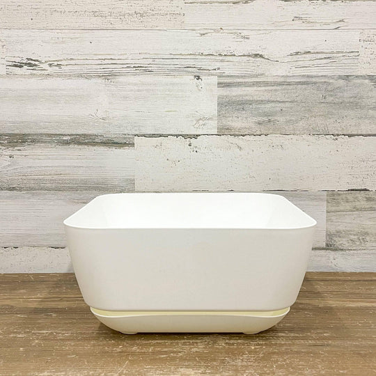 Garden Planter White - 12-inches